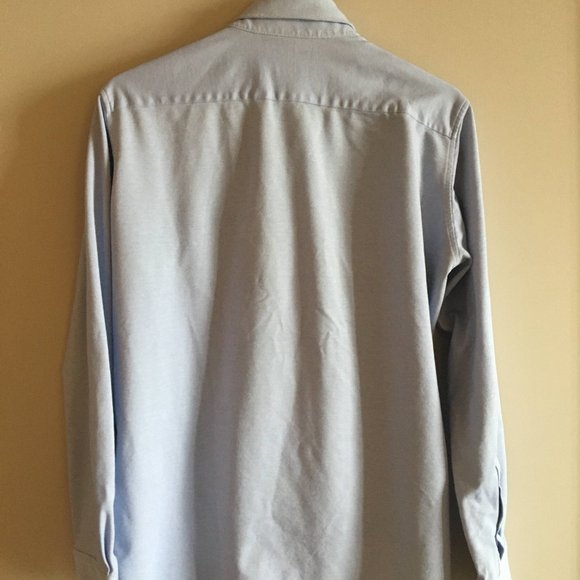 Blue uniqlo dress shrit - Picture 3 of 3